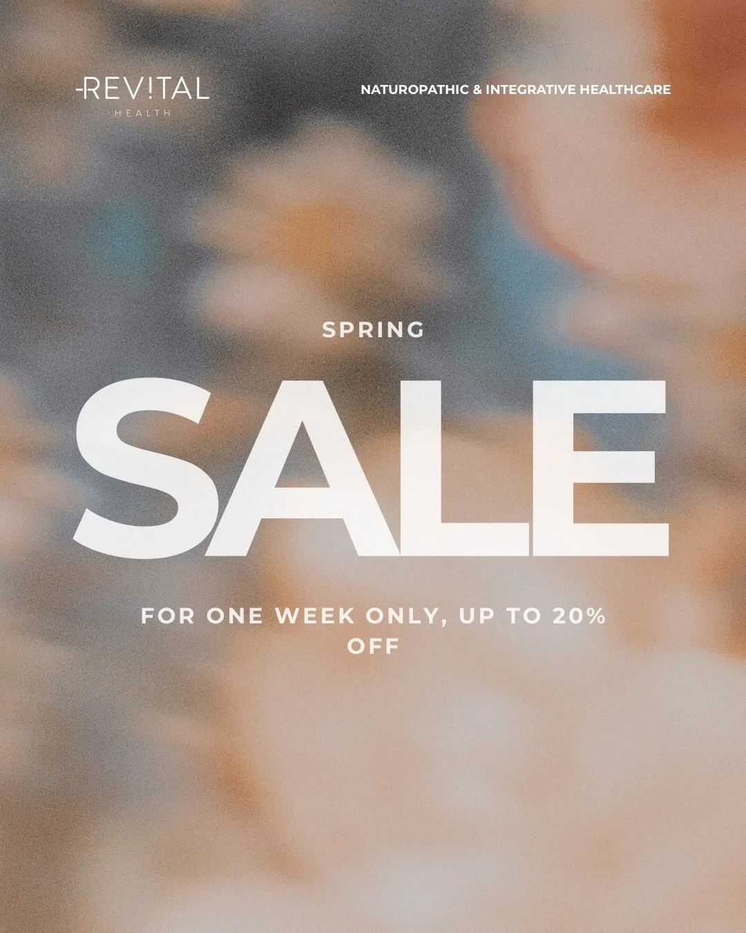 SPRING WELLNESS SALE 🌸

Just over 90 days left in the year, make them count!

🔥20% off Technology HBOT &middot; Sauna &middot; Red Light Therapy &middot; Biomat

🧬20% off Programs Gut Reset &middot; Thyroid Reset &middot; Fertility Reset

🫧10% of