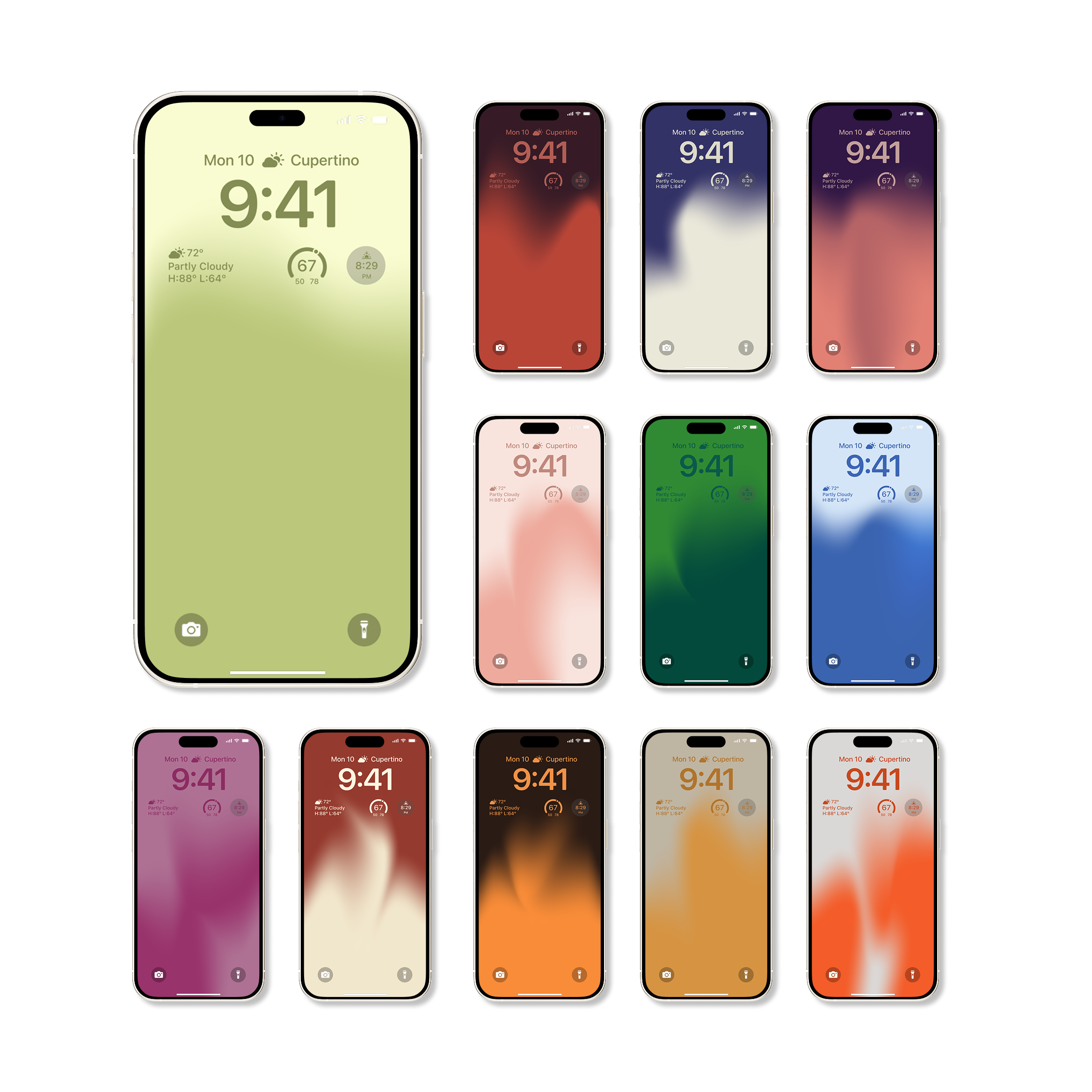 Prism Dream | W-039 Wallpaper Set for iPhone