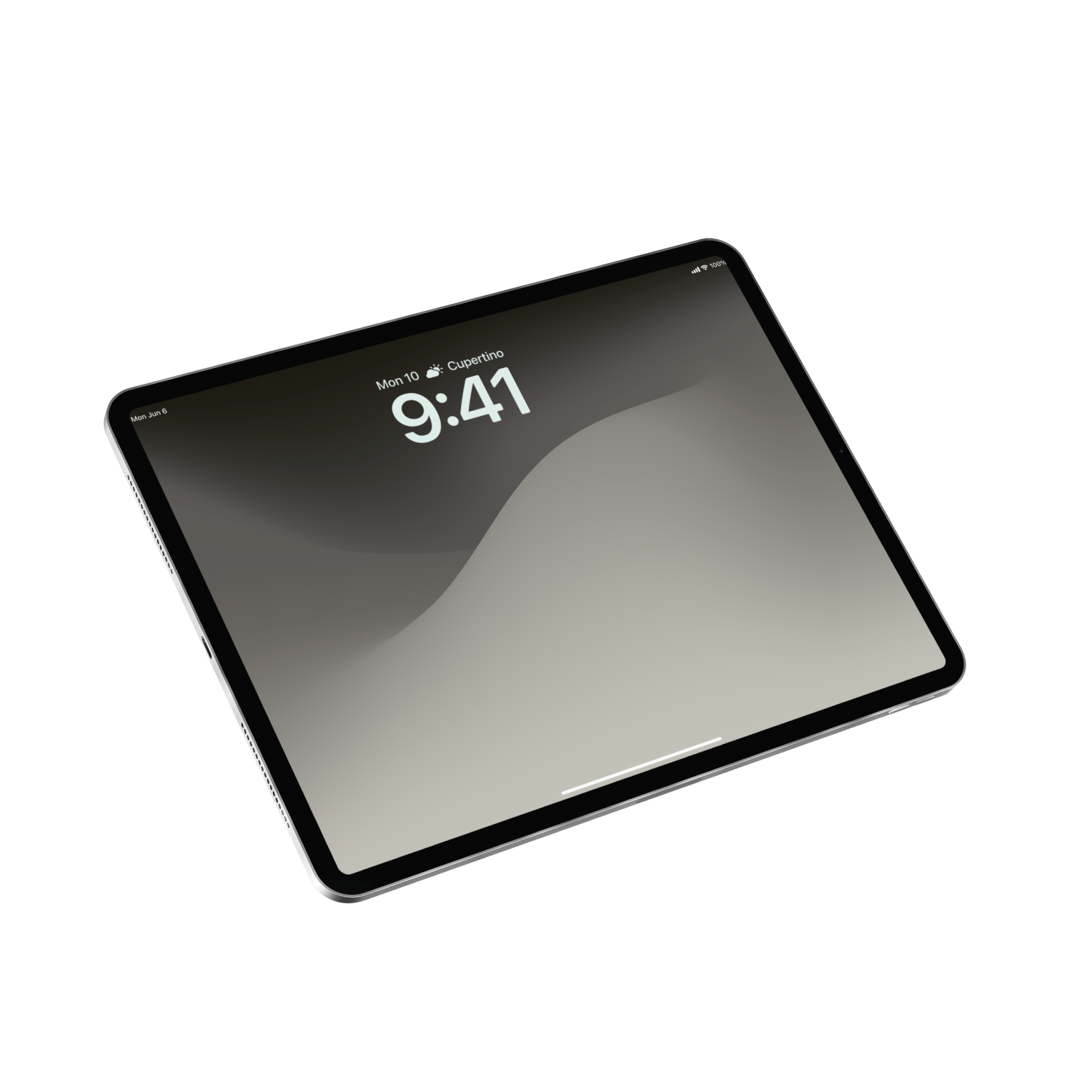 Clean concrete grey wallpaper for tablet, minimalist desktop background, light grey aesthetic.