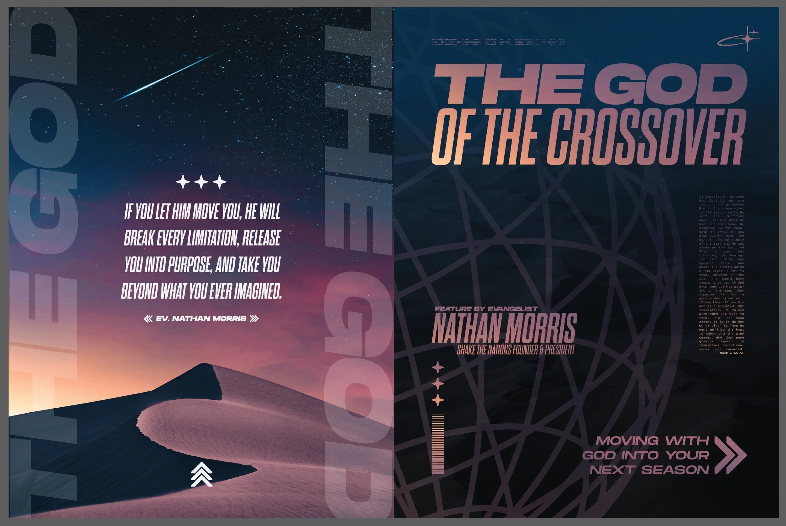 Crossover Magazine Spread