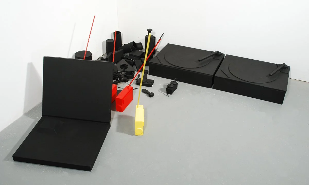 5__Stackem deep Sellem cheap wood,acrylic,cotton 3x3x8 ft. aprox. 2007.jpg