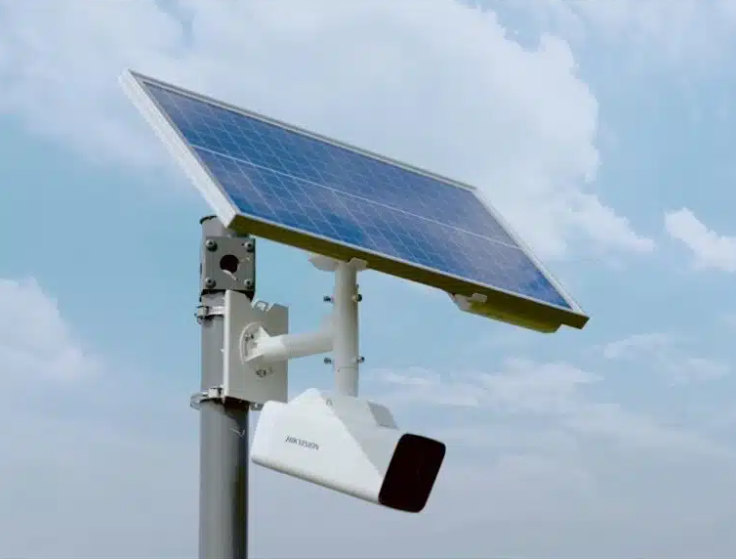 Solar panels can also be used in areas where power distribution is not yet available