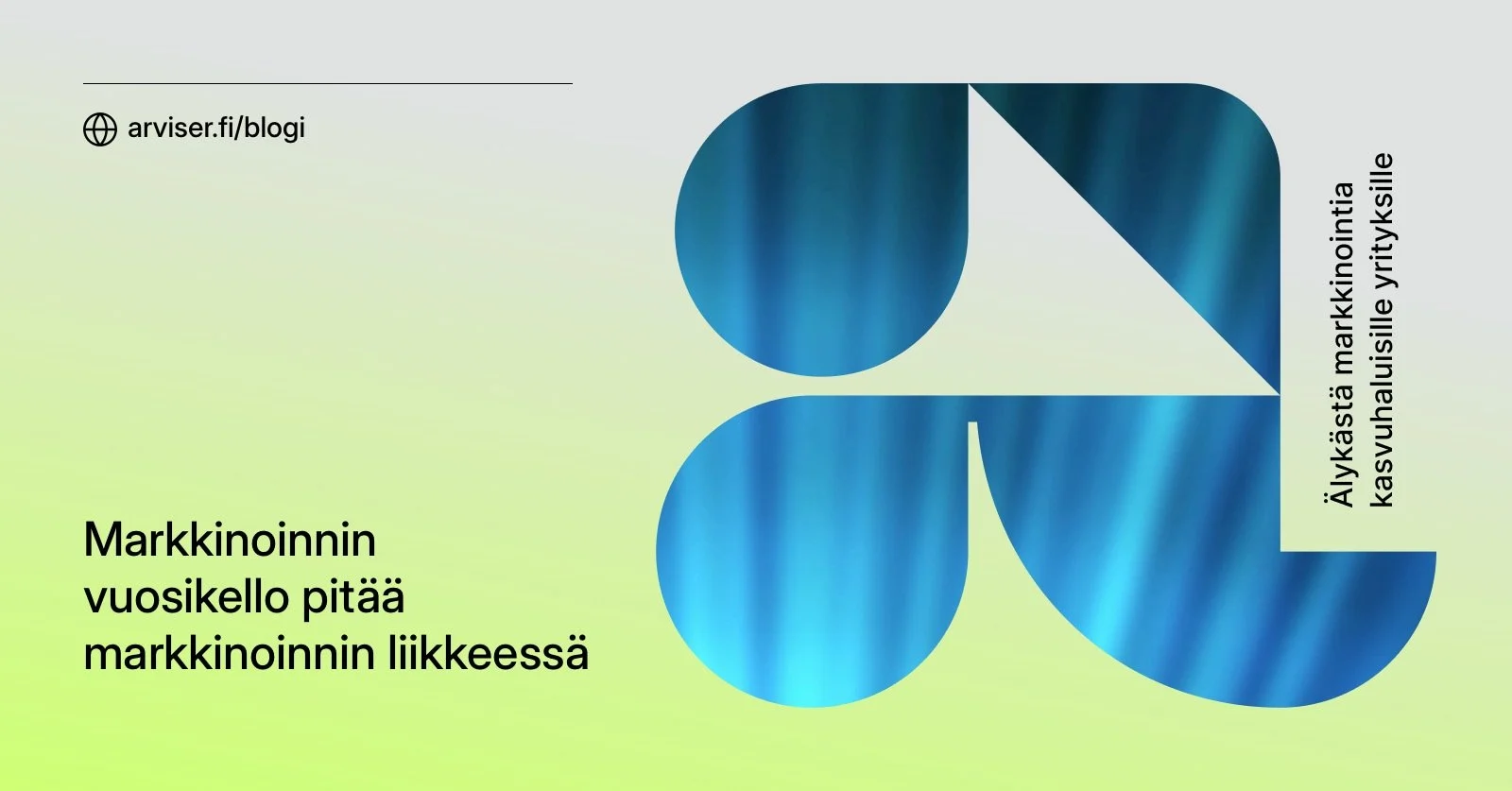 Markkinoinnin vuosikello pitää markkinoinnin liikkeessä