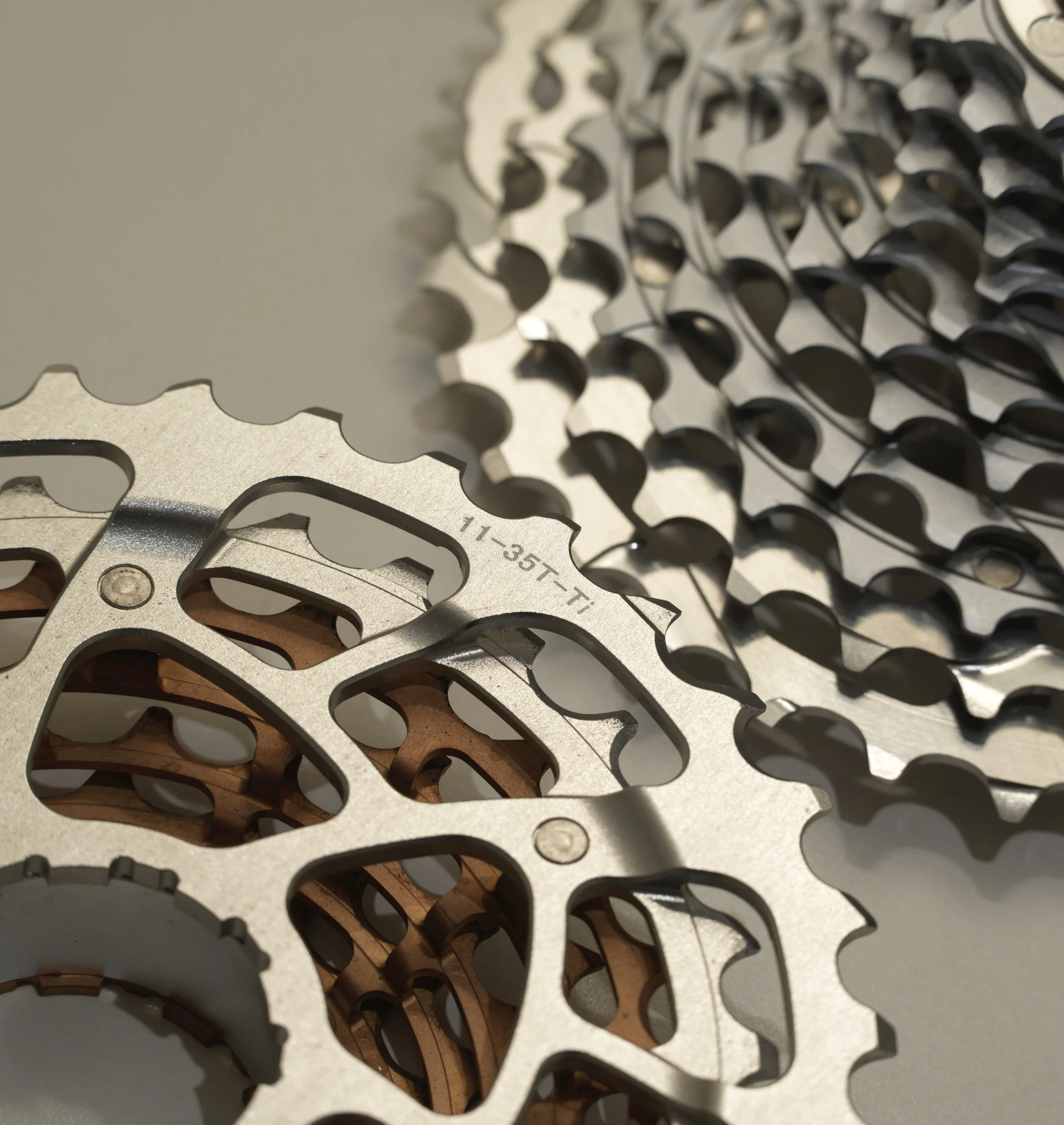 Picture of different material of the cassette