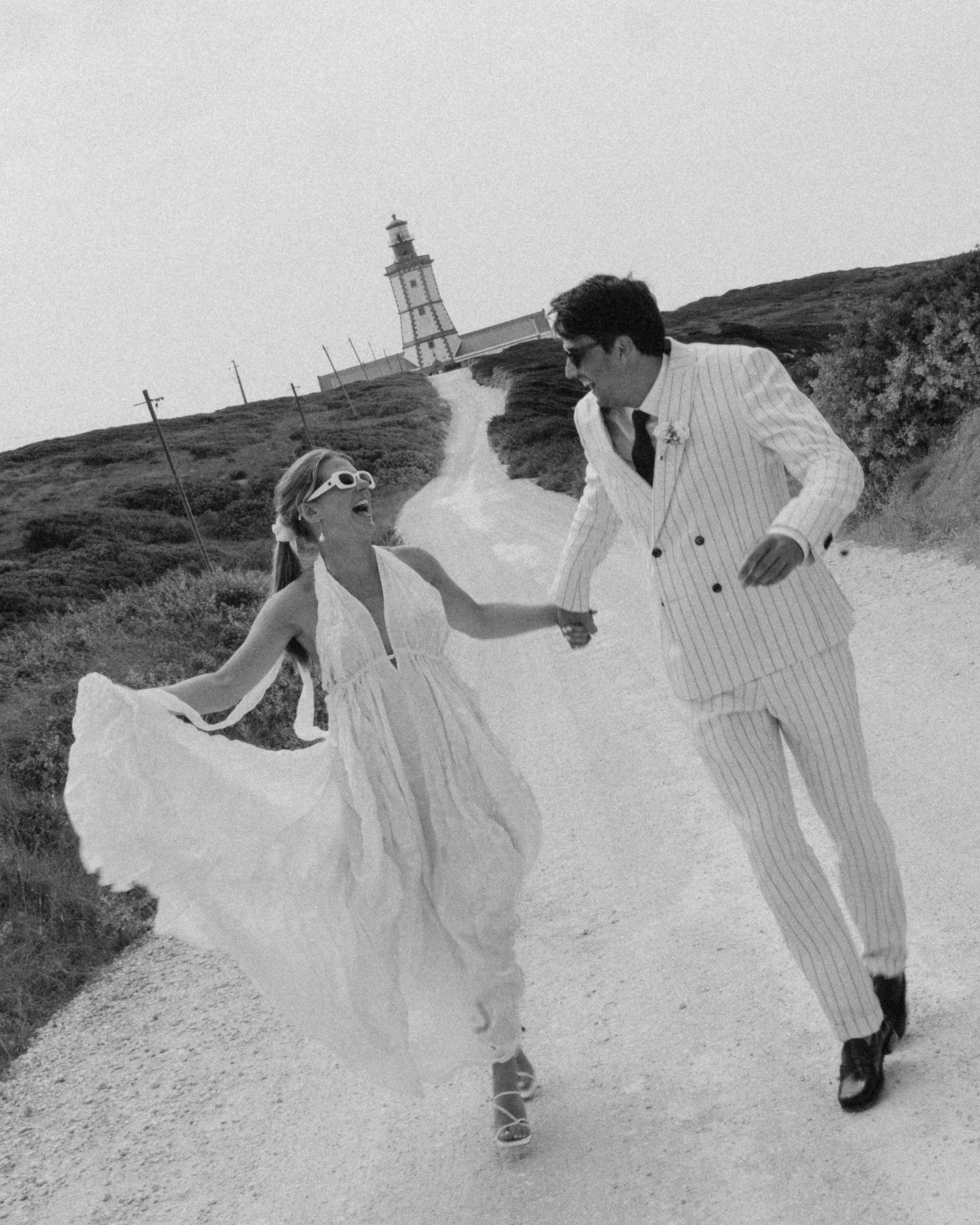 From Belgium to Portugal, Emma &amp; Mich&euml;l chose the wild beauty of Praia do Meco for their destination wedding.
The Atlantic wind, the golden light, and the sound of waves became the backdrop for a celebration that was as effortless as it was 