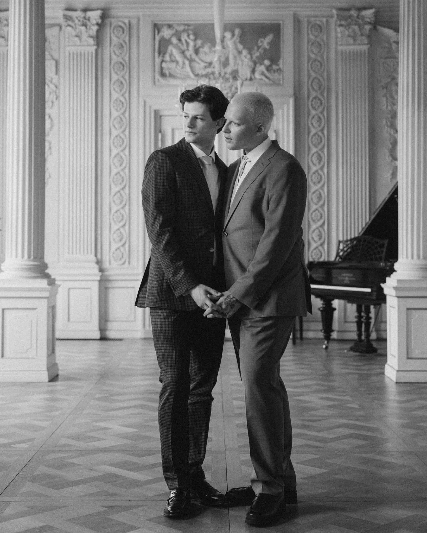 Throwback to this Berlin photoshoot. 
Timeless architecture, soft light, and effortless elegance.
#heritageweddings