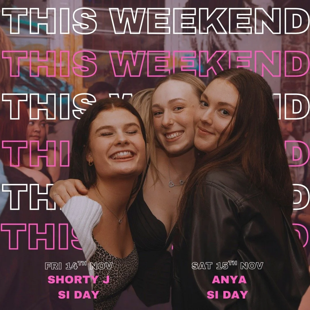 weekend plans? sorted. see you there...✨