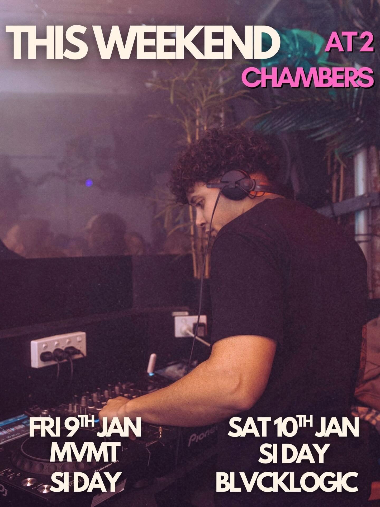 this weekend at 2C 🪩