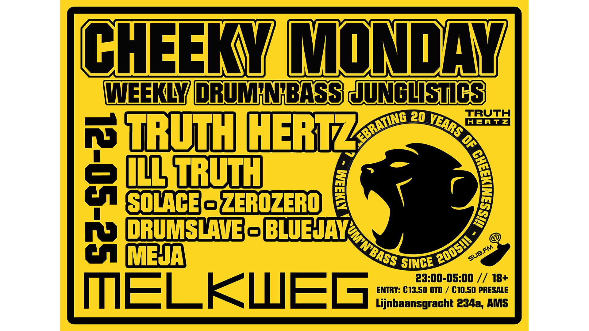 CHEEKY MONDAY: TRUTH HERTZ!