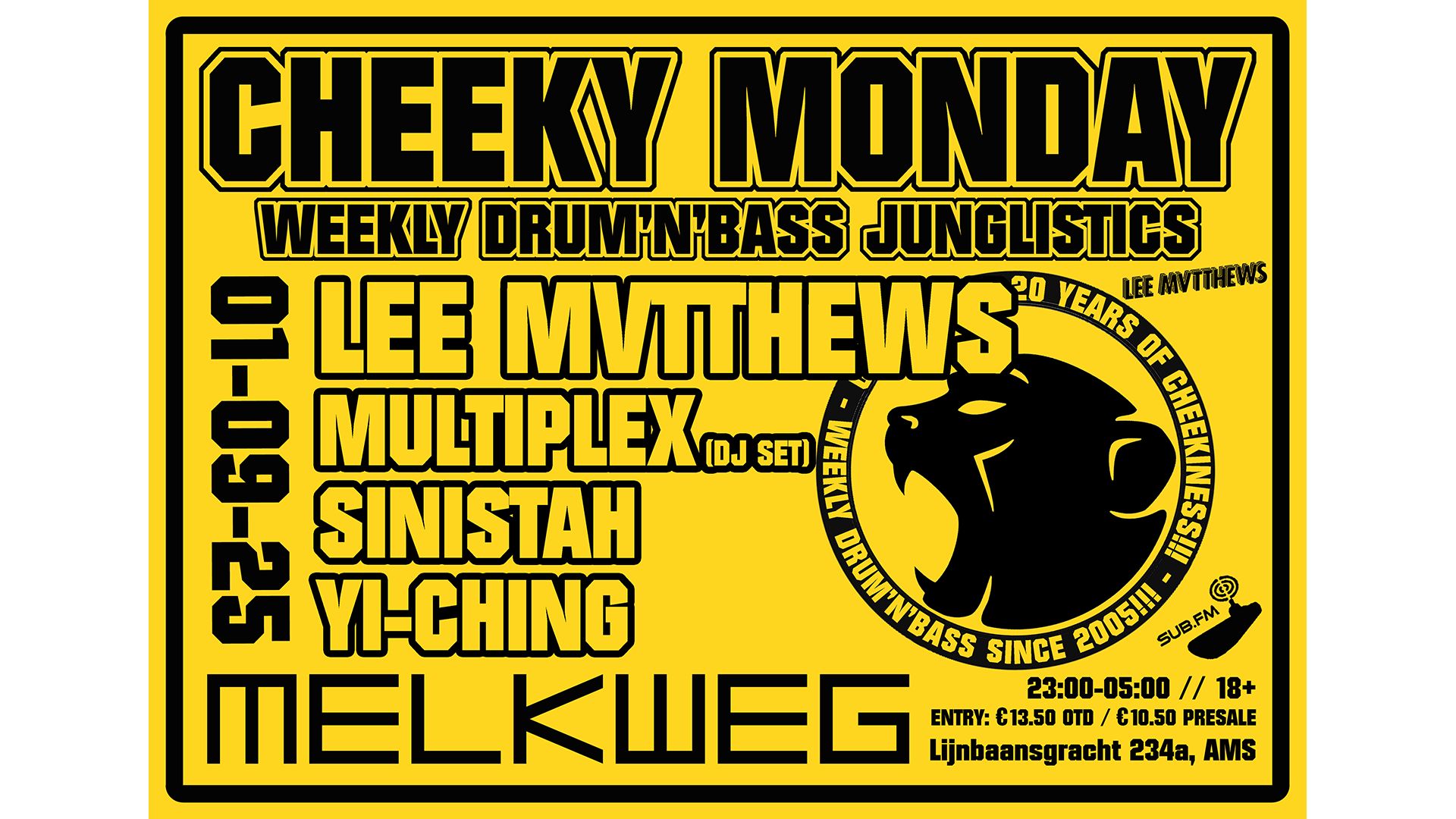 CHEEKY MONDAY: LEE MVTTHEWS!