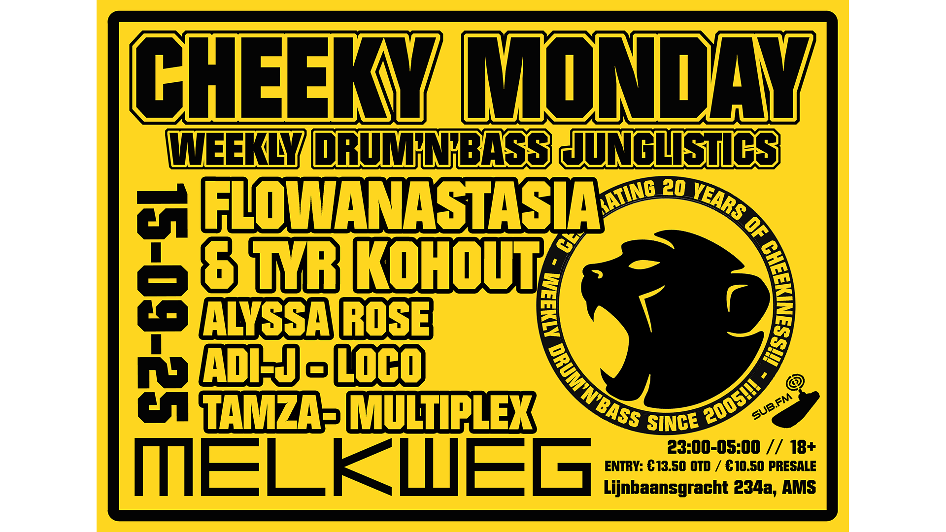 CHEEKY MONDAY: FLOWANASTASIA & TYR KOHOUT!
