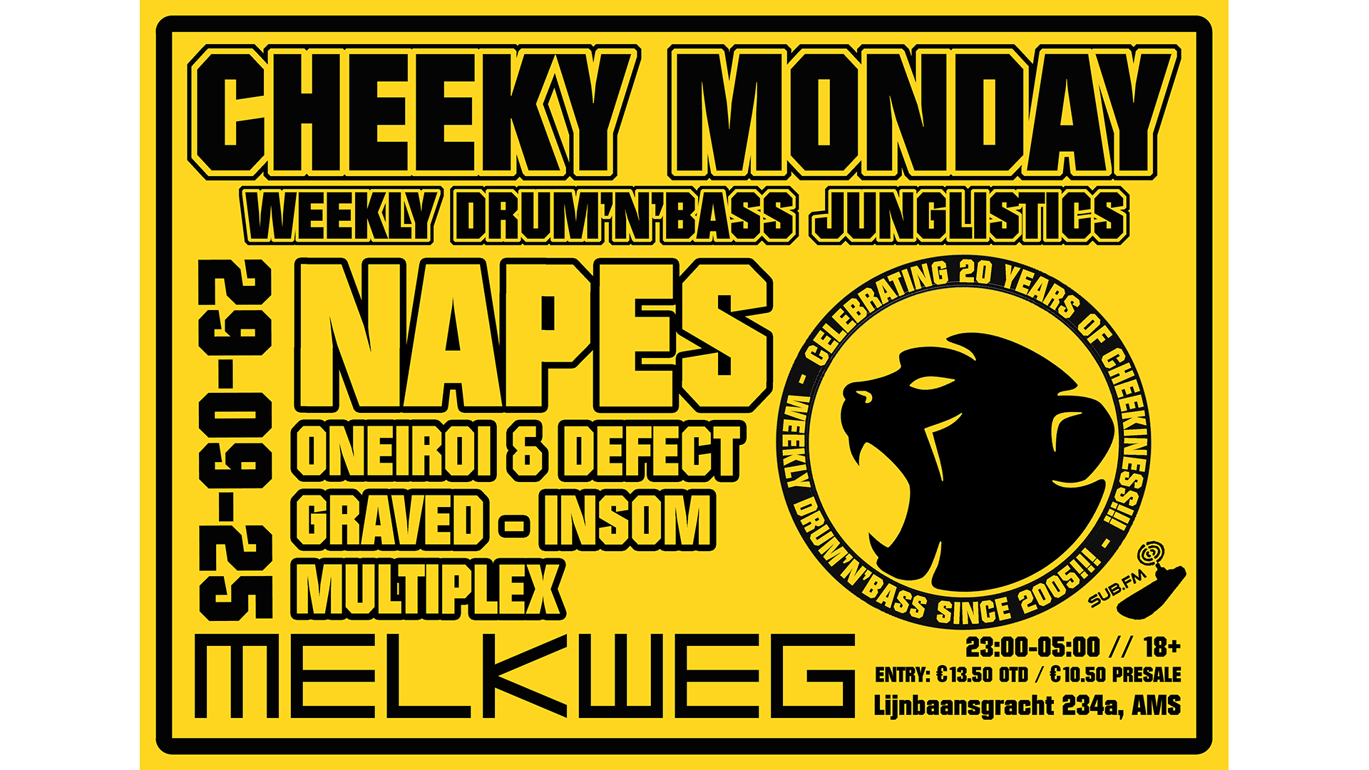 CHEEKY MONDAY: NAPES!