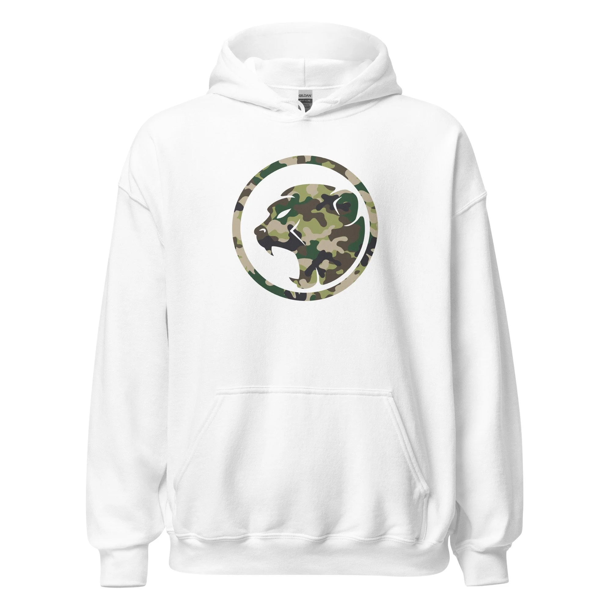 Camo 'Ring' Print - Cheeky Monday Unisex Hoodie