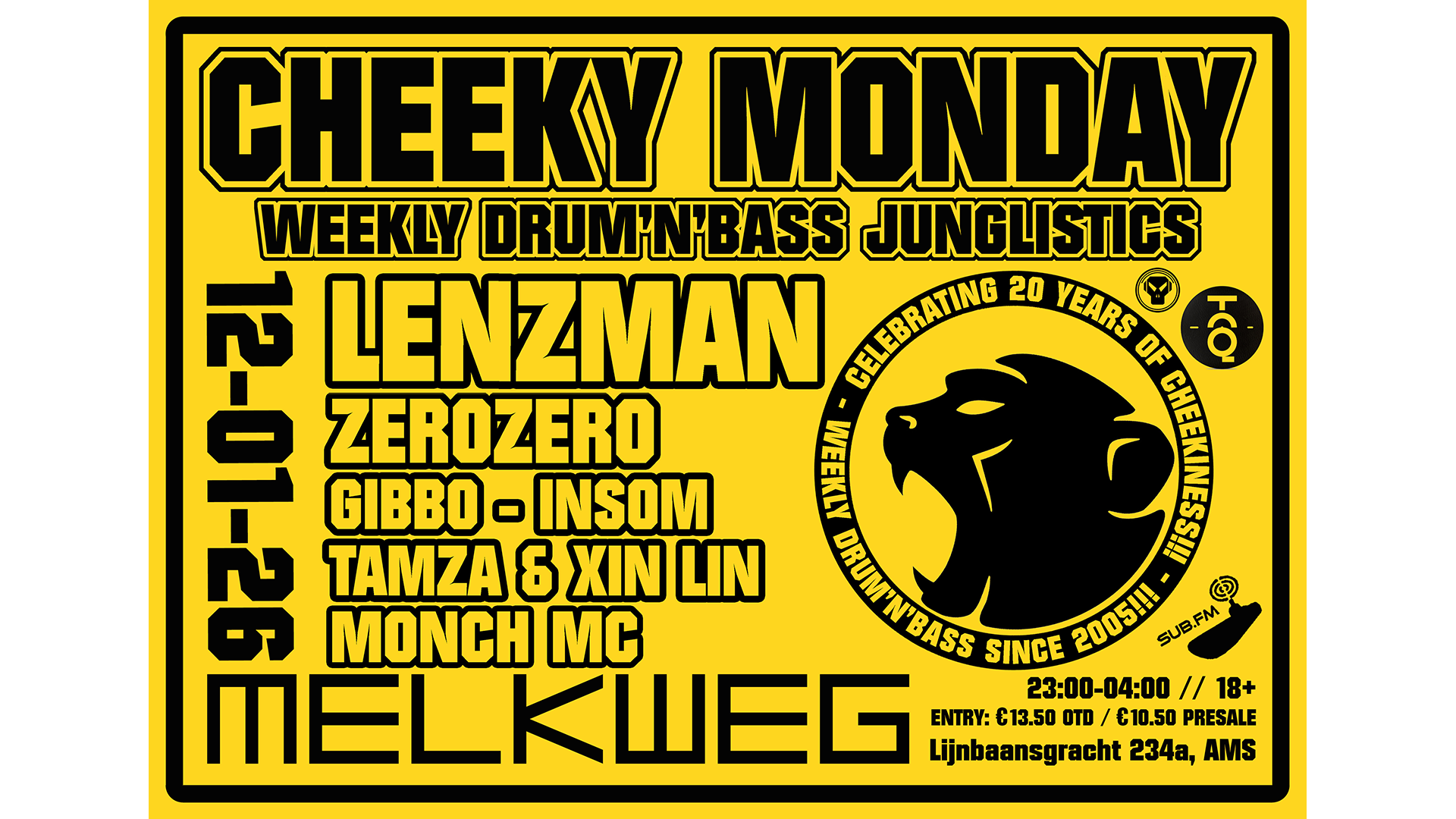 CHEEKY MONDAY: LENZMAN!