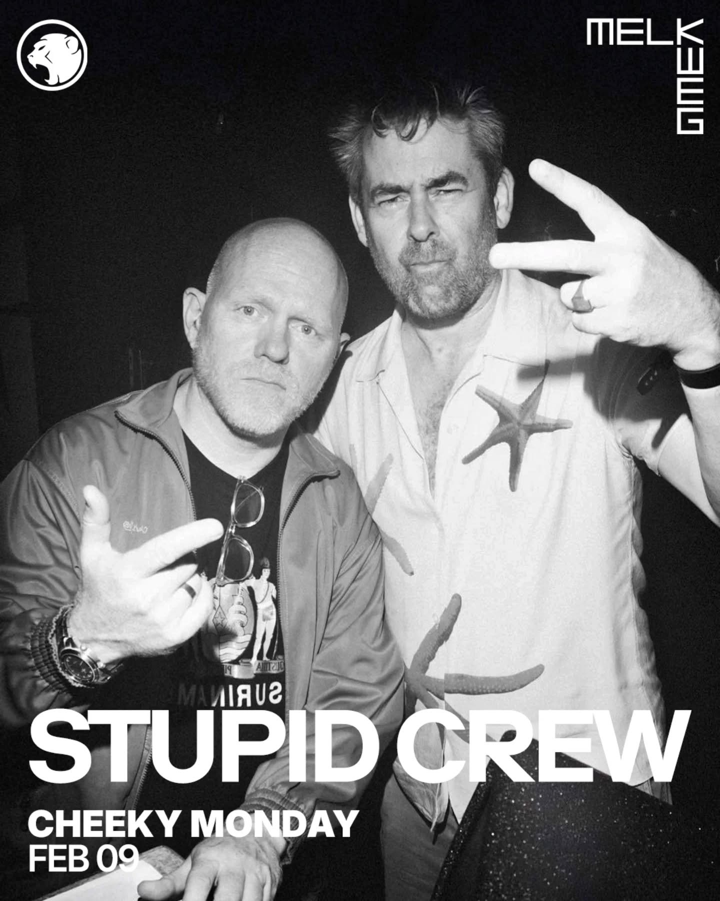 This Monday at Cheeky Monday:
Stupid Crew
Serpnt &bull; Oneiroi &bull; Tamza &bull; Graved
Hosted by Multiplex
Melkweg
🎟️ Tickets in bio