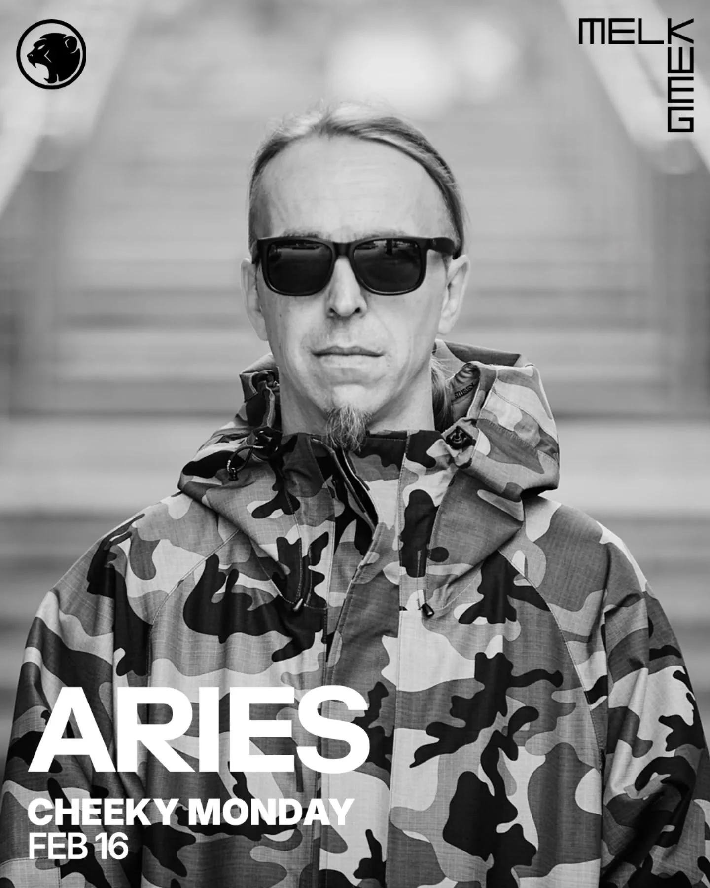 This Monday at Cheeky Monday
Aries 👑
Multiplex &bull; Yi-Ching &bull; Tianna Franxx &bull; Spud
Problematik &amp; Johnnie Darko on the mic
Melkweg
Jungle / DnB
🎟️ Tickets in bio