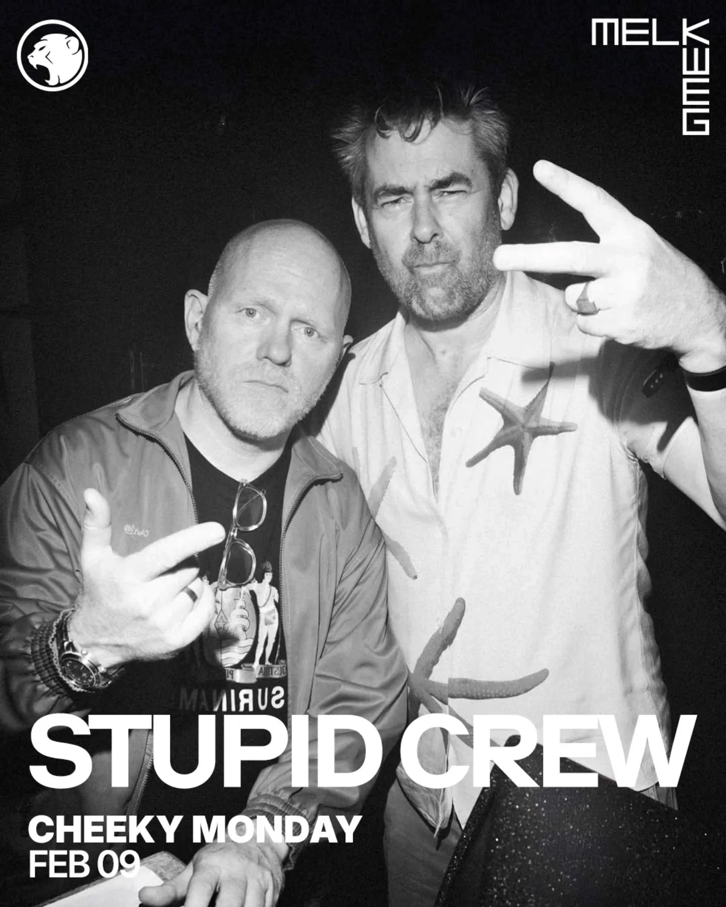 This Monday at Cheeky Monday:
Stupid Crew
Serpnt &bull; Oneiroi &bull; Tamza &bull; Graved
Hosted by Multiplex
Melkweg
🎟️ Tickets in bio