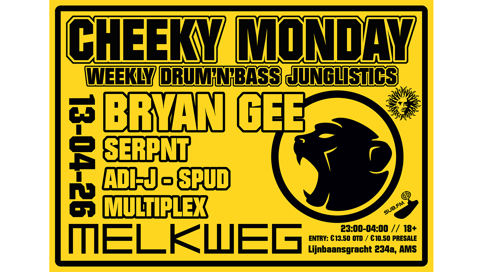 CHEEKY MONDAY: BRYAN GEE!