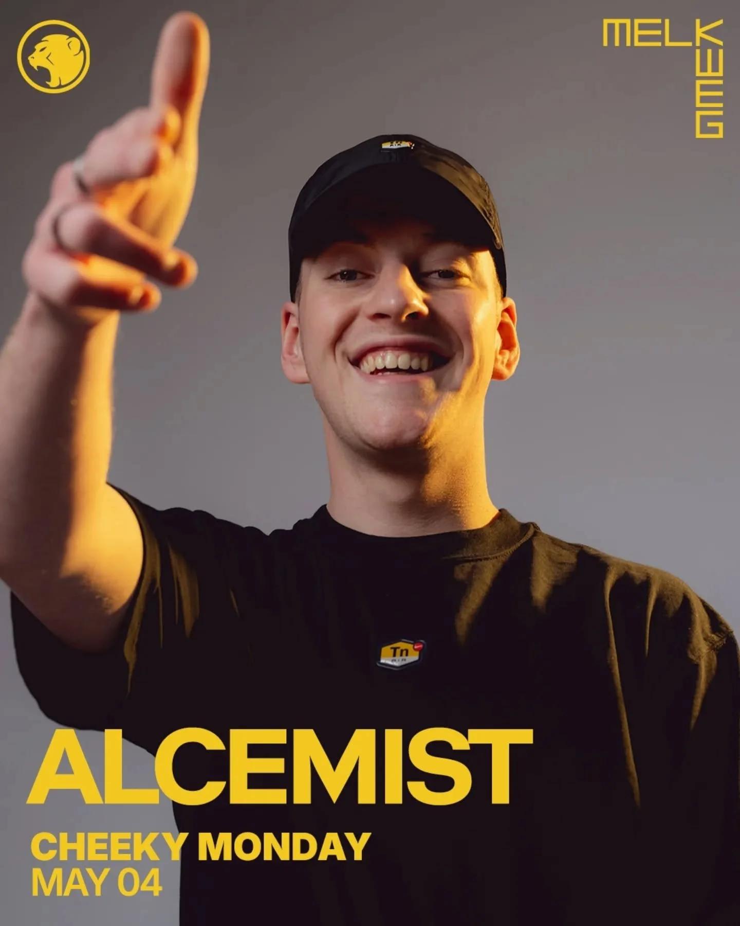 This week at Cheeky Monday:

Alcemist

Multiplex (DJ Set)
Gibbo
Flash
BassMortar

DnB/Jungle all night.
Melkweg. 23:00&ndash;04:00.

🎟 Tickets in bio.

#DRUMANDBASS #JUNGLE ##AMSTERDAM