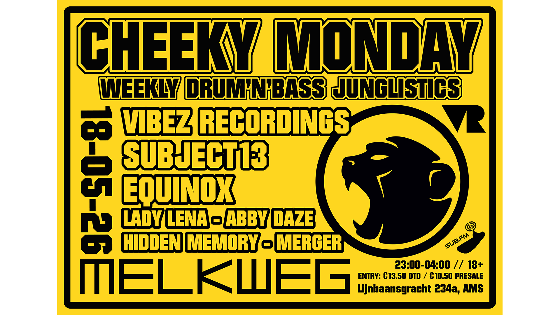 CHEEKY MONDAY: VIBEZ RECORDINGS!