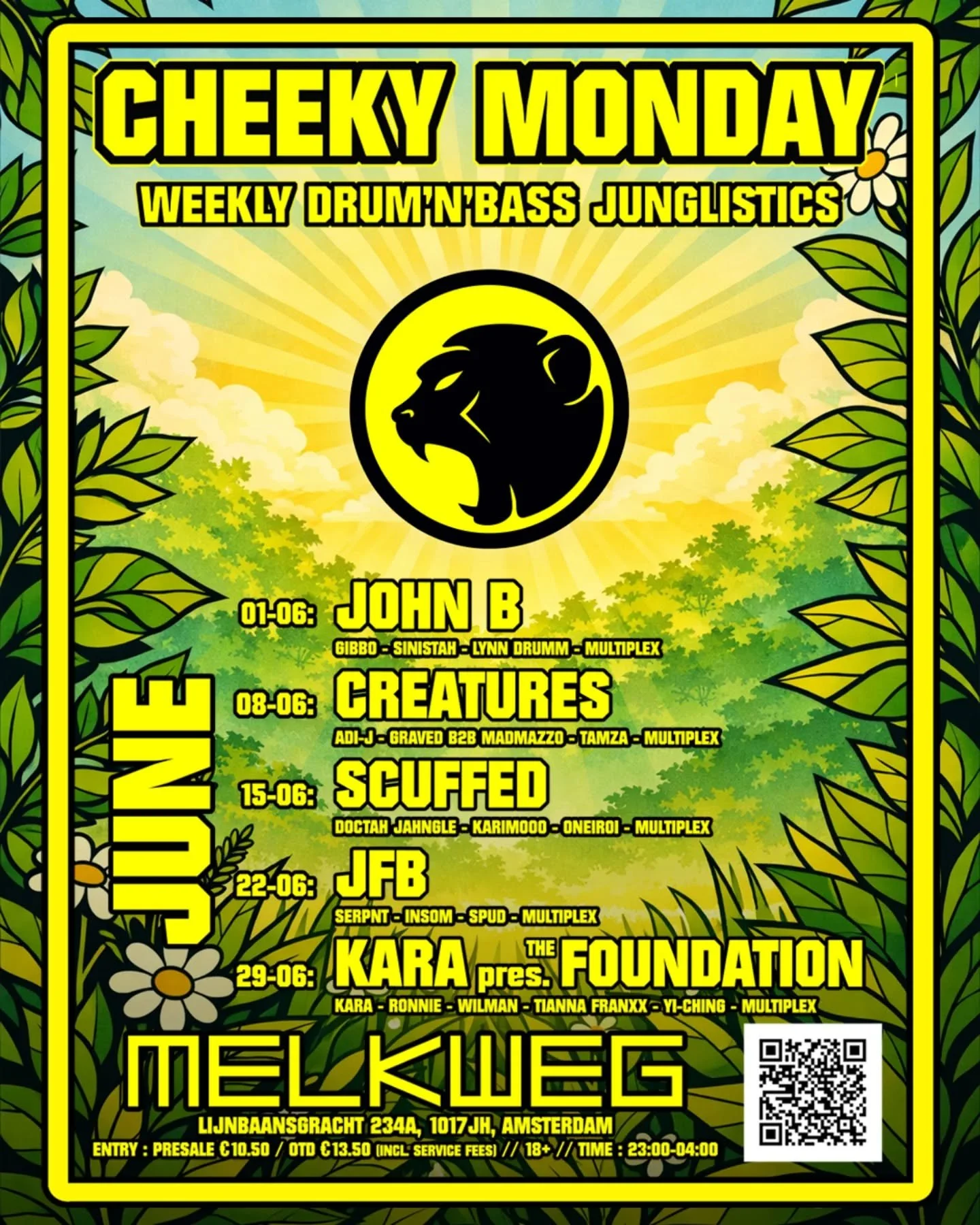 💛😎 CHEEKY JUNE ANNOUNCED!! 😎💛