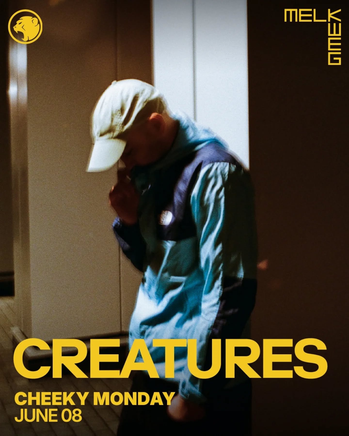 This week at Cheeky Monday:

CREATURES

ADI-J
TAMZA
GRAVED
MADMAZZO

Hosted by MULTIPLEX 🎤

DnB/Jungle all night.
Melkweg. 23:00&ndash;04:00.

🎟 Tickets in bio.