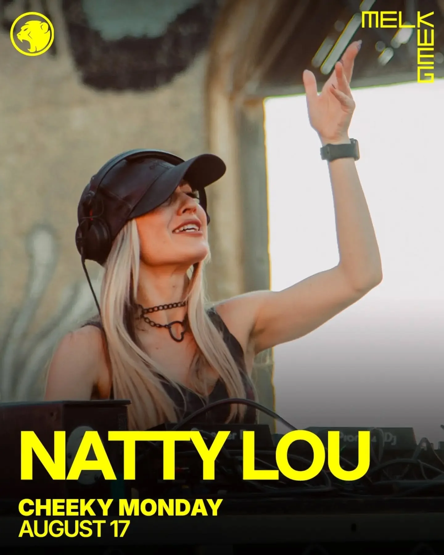 This week at Cheeky Monday:

NATTY LOU!!!

INSOM
SINISTAH
LYNN DRUMM

Hosted by A-KID 🎤

DnB/Jungle all night.

Melkweg. 23:00&ndash;04:00.

🎟 Tickets in bio.

#drumandbass #jungle #amsterdam #everymonday