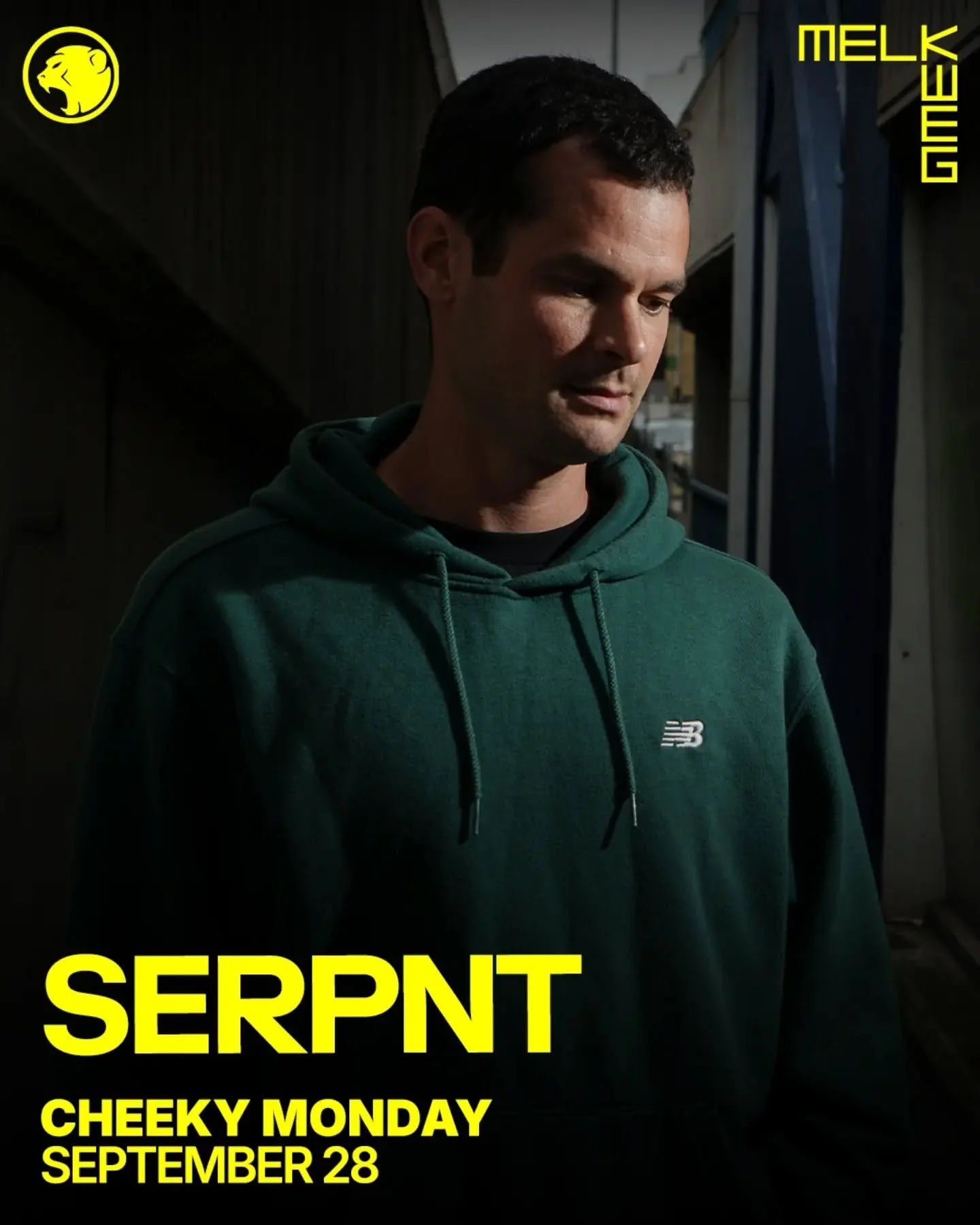 This week at Cheeky Monday:

SERPNT

ADI-J
GIBBO
TAMZA

Hosted by MULTIPLEX 🎤

DnB/Jungle all night.

Melkweg, Amsterdam
28-09 // 2300-0400

🎟 Tickets in bio.

#drumandbass #jungle #amsterdam #everymonday