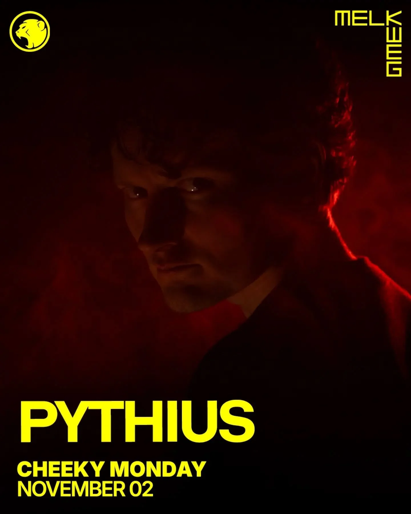 This week at Cheeky Monday:

PYTHIUS

GIBBO
GRAVED
VINCE WATSON (debut dnb set!)

Hosted by MULTIPLEX 🎤

DnB/Jungle all night. 🐒💛

Melkweg, Amsterdam
02-11 // 2300-0400

🎟 Tickets in bio.

#drumandbass #jungle #amsterdam #everymonday