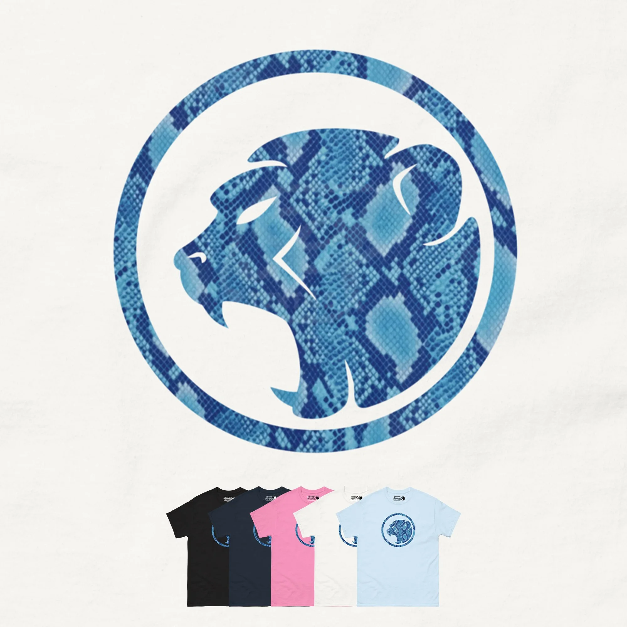 Arctic-Python 'Ring' Print - Cheeky Monday Unisex Tee