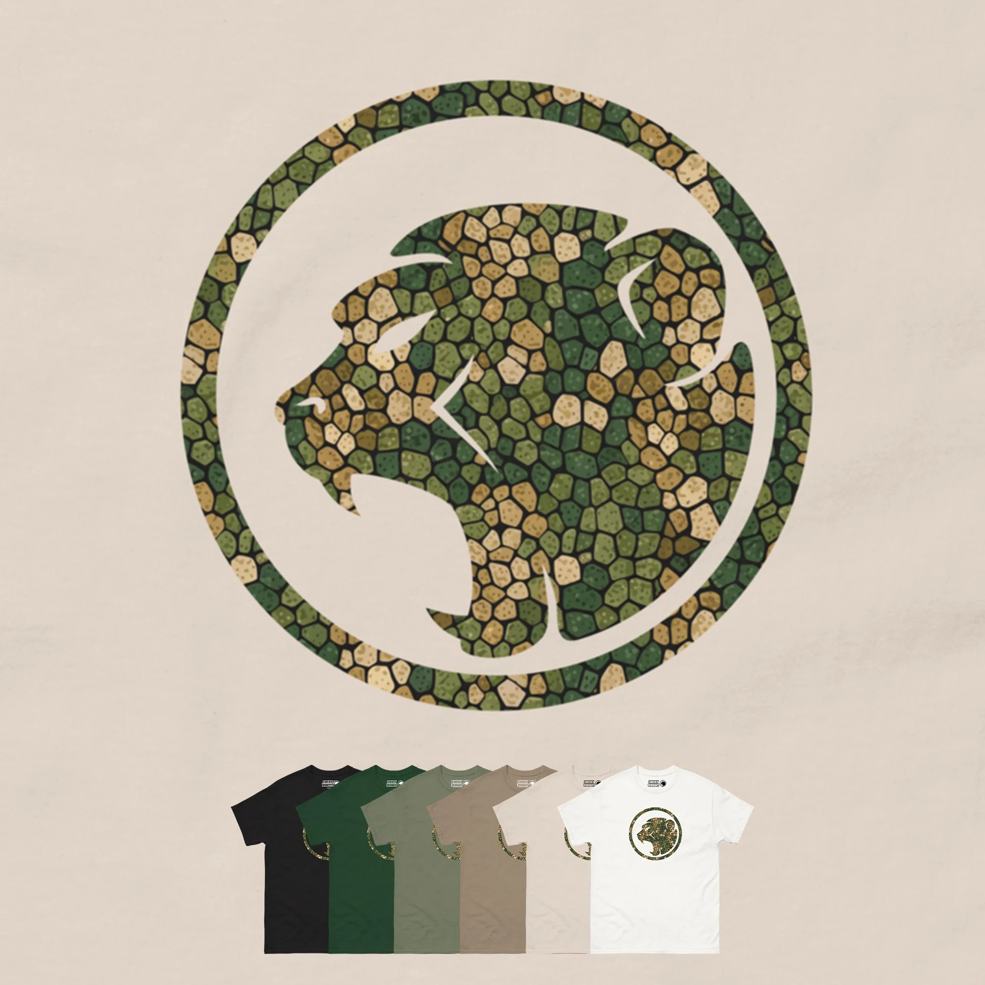 Lizard 'Ring' Print - Cheeky Monday Unisex Tee