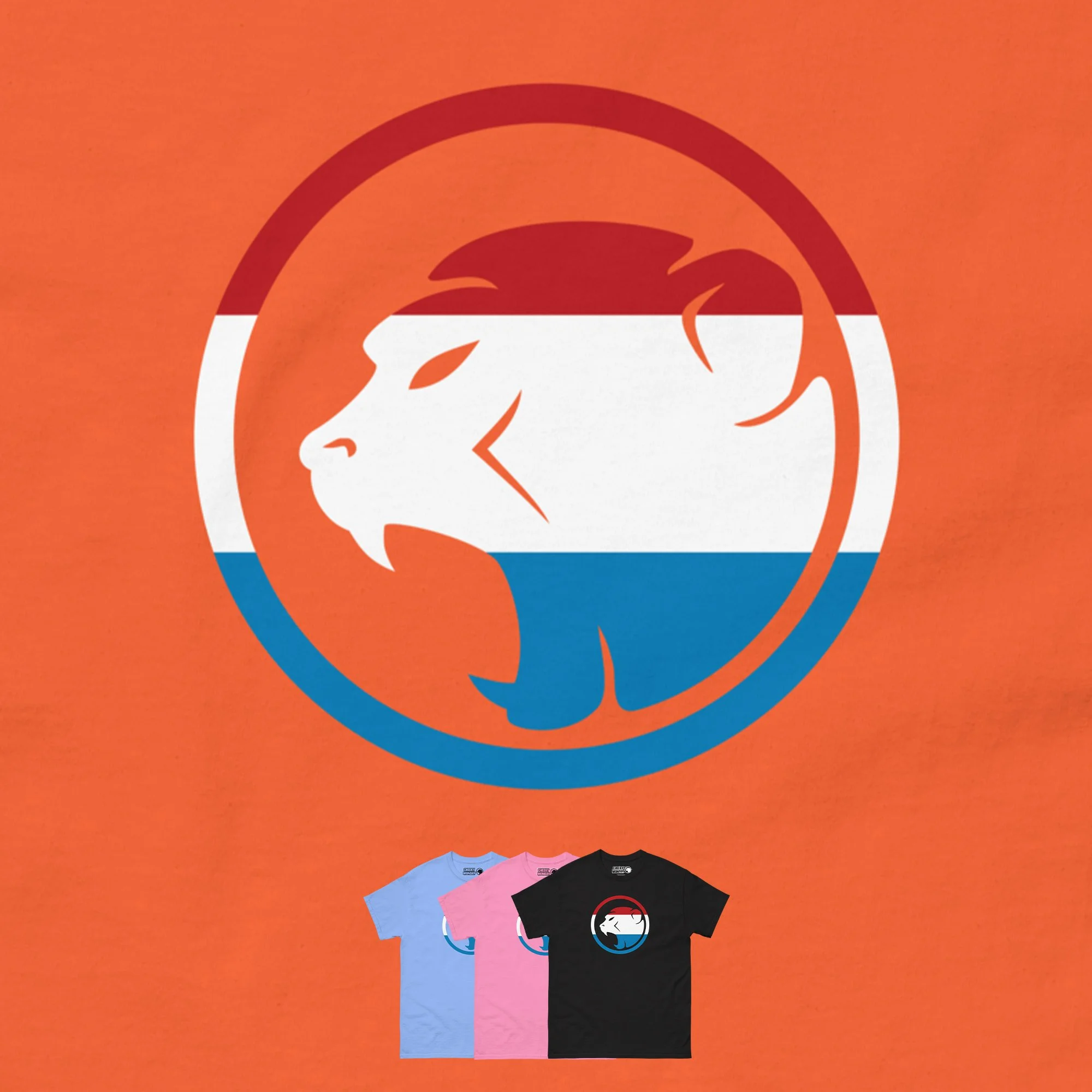 Koningsdag 'Ring' Print - Cheeky Monday Unisex Tee