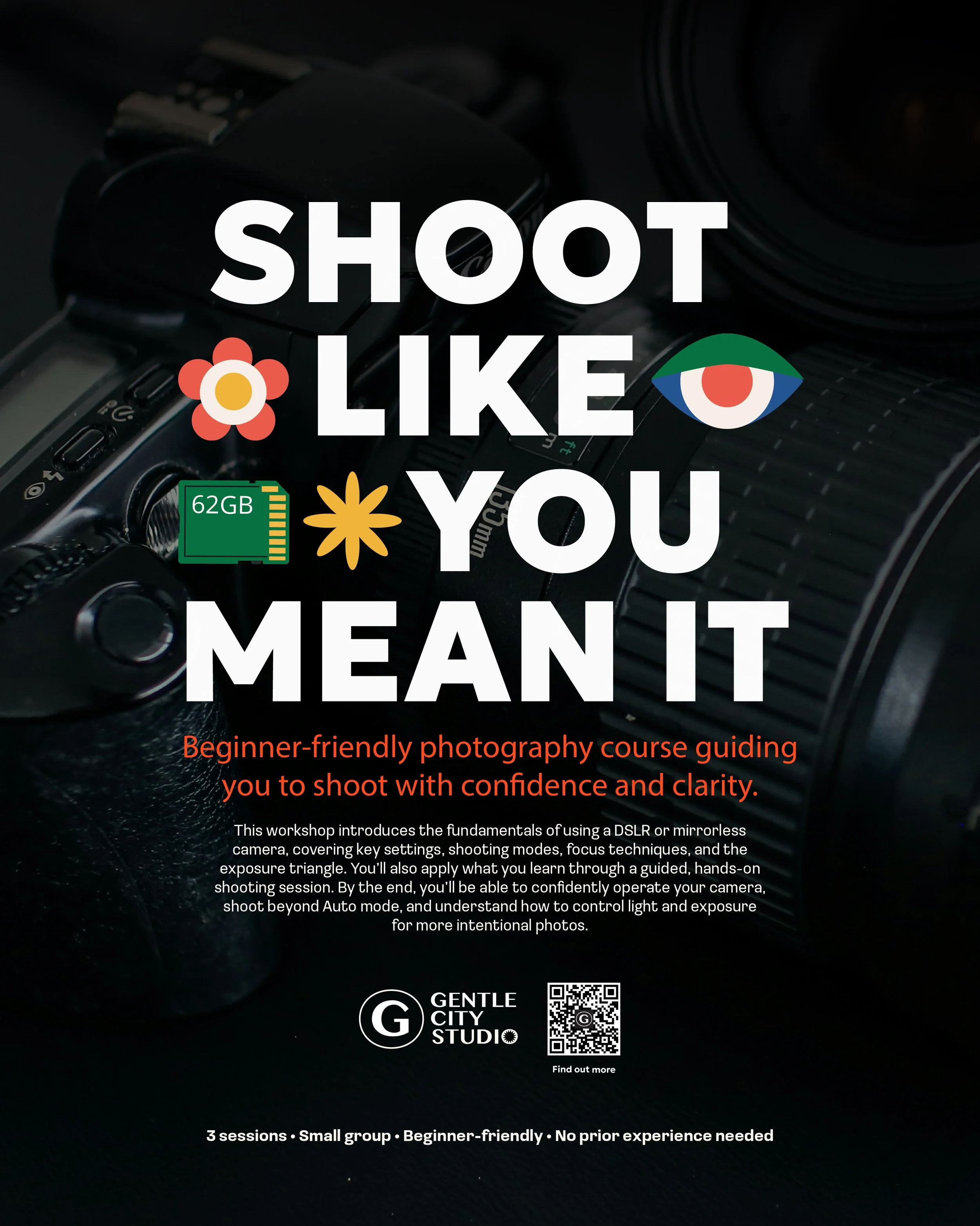 Shoot Like You Mean It – Basic Digital Photography Workshop