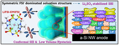 Symmetric Vs Asymmetric Imide Anion Decomposition Pathways And Their Influence On Solid Electrolyte Interphase Stability For Si Anodes. Angew. Chem. Int. Edn. 10.1002/anie.202522709