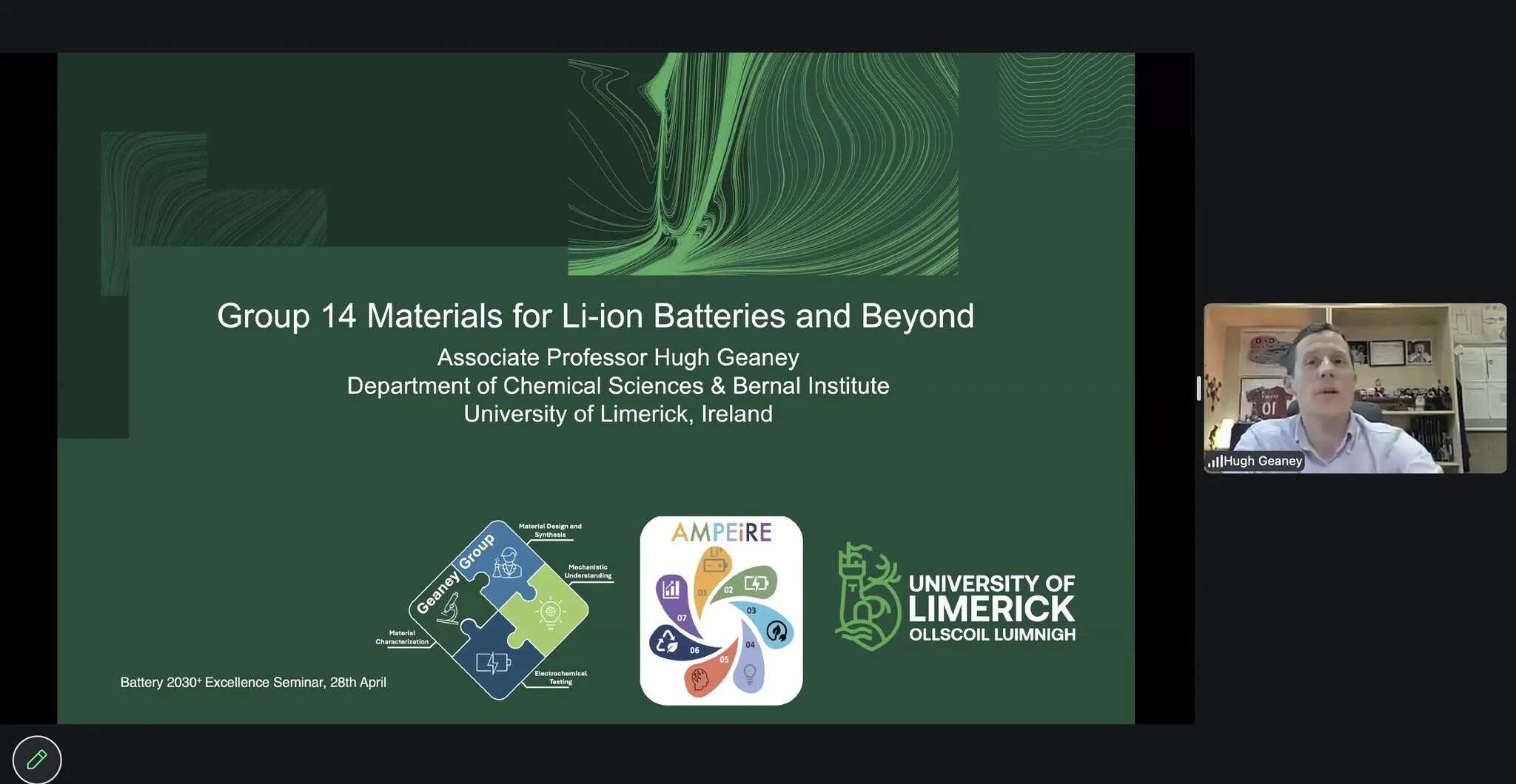 April 2026- Battery 2030+ Excellence Seminar
