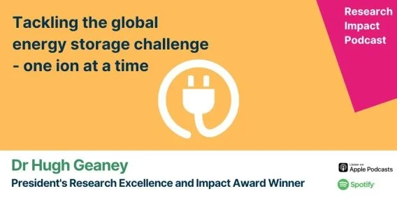 December 2022- Podcast Recorded for UL Research Impact Series