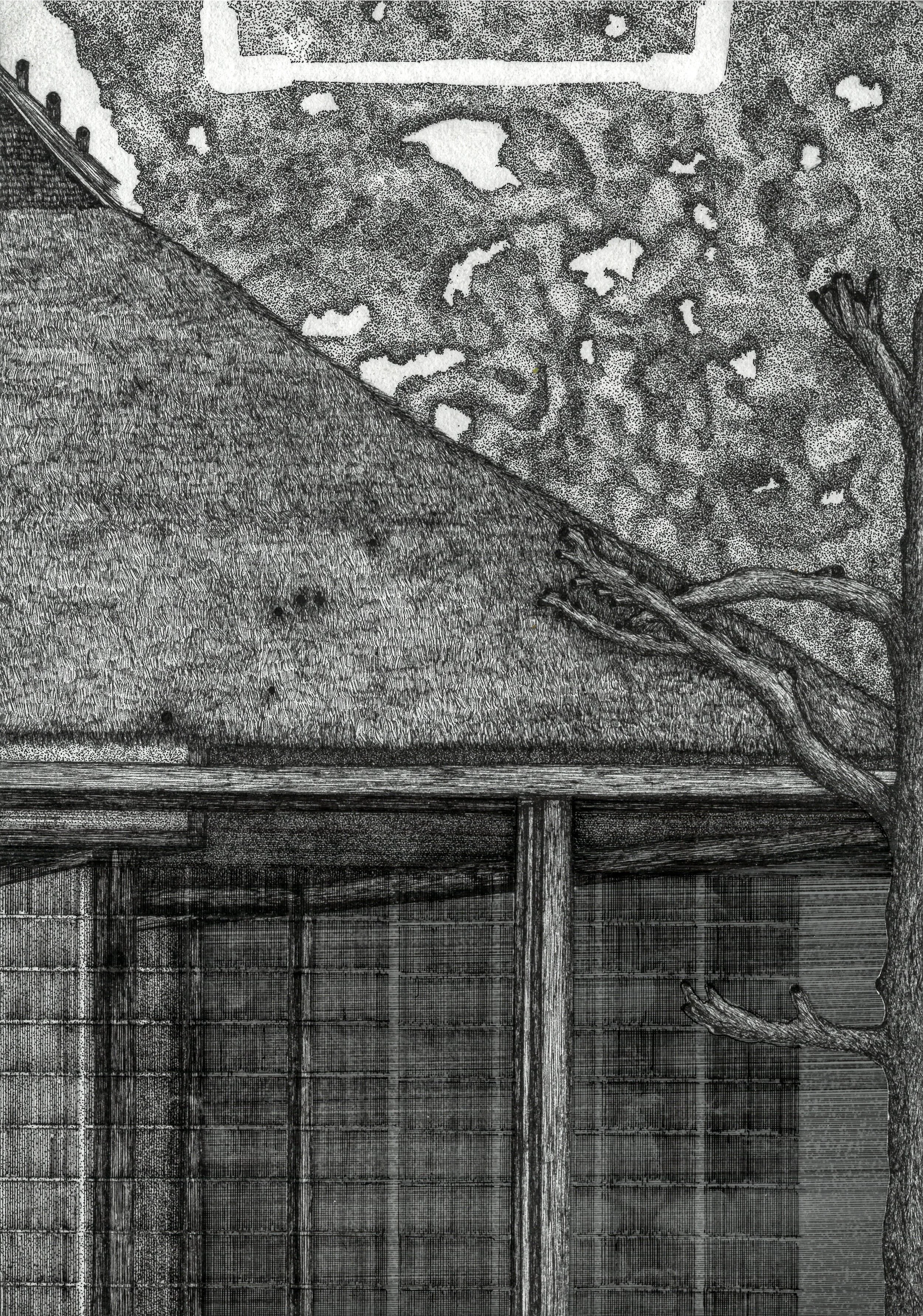 Japanese Teahouse Colliding Nature and Man-made