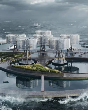 Dual Ring Breakwater by Pablo Castro