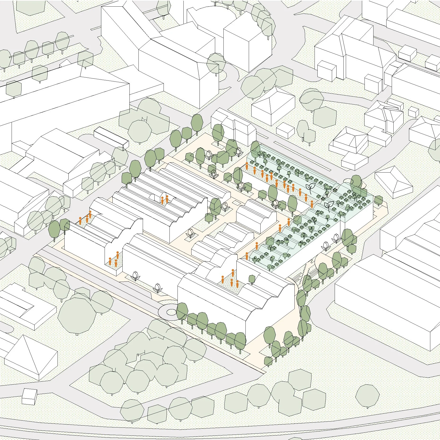 Diagram Green Concept