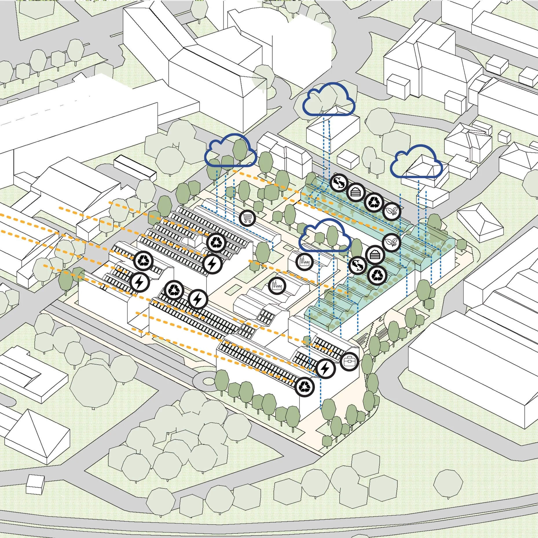 Diagram Sustainability Concept