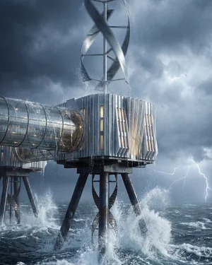Maunsell Forts by Sergey Smirnov