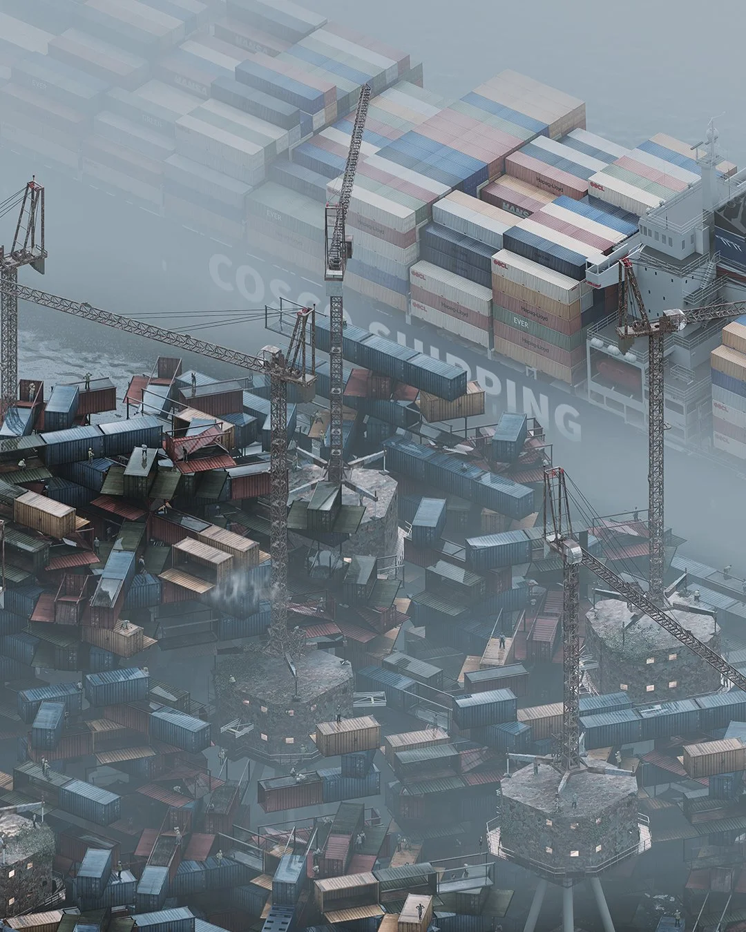  Modular Archipelago  Wan Jia Kang China 