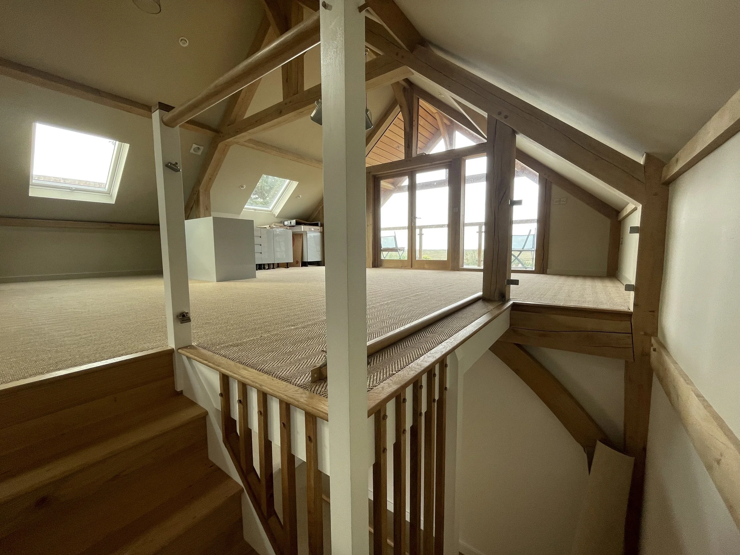 First floor studio living space