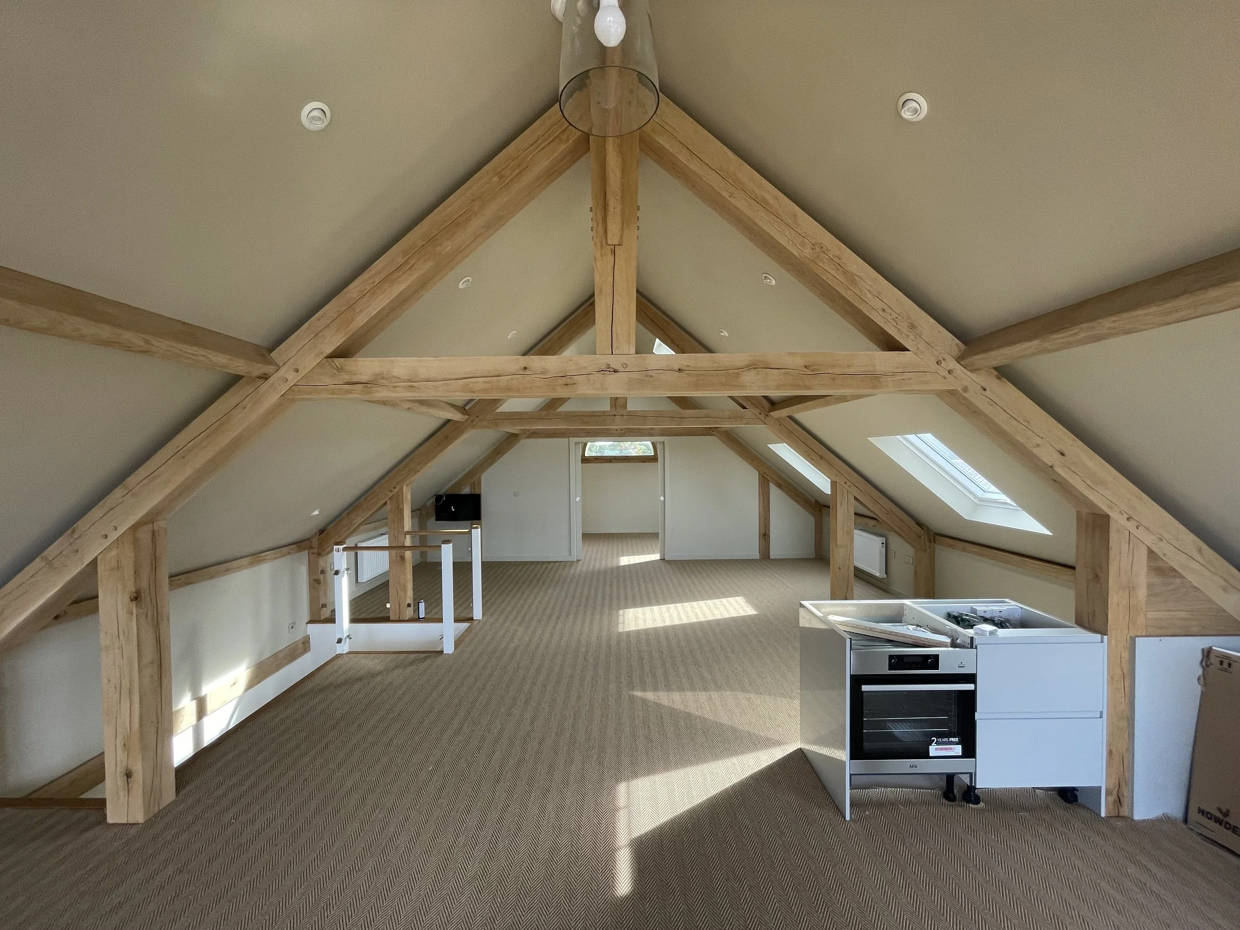 Interior work in progress