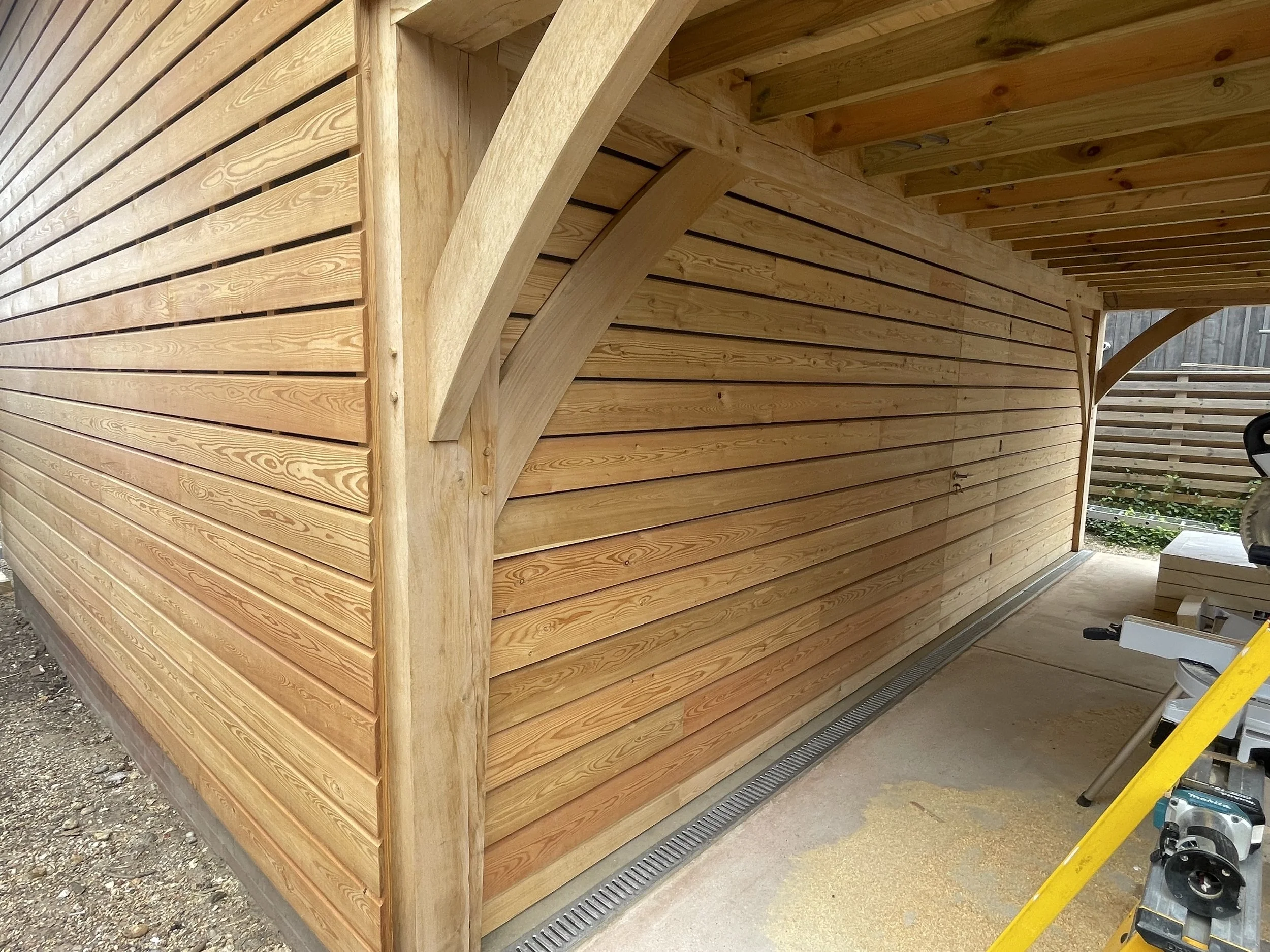 Covered boat storage