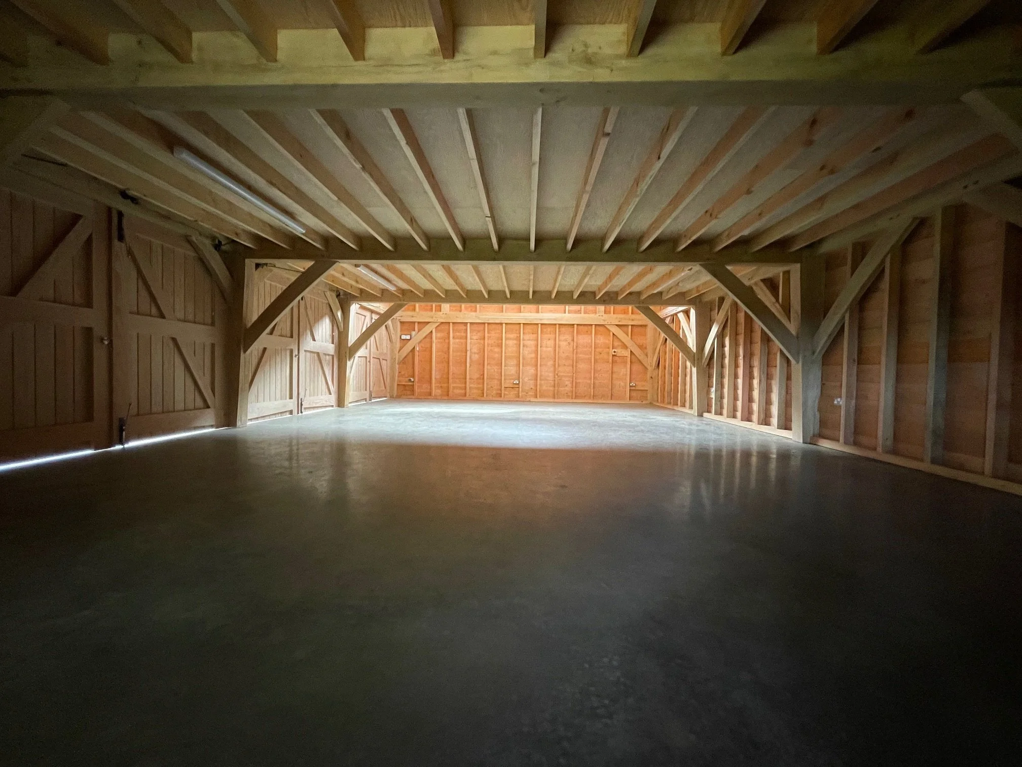 Concrete structural raft base floor