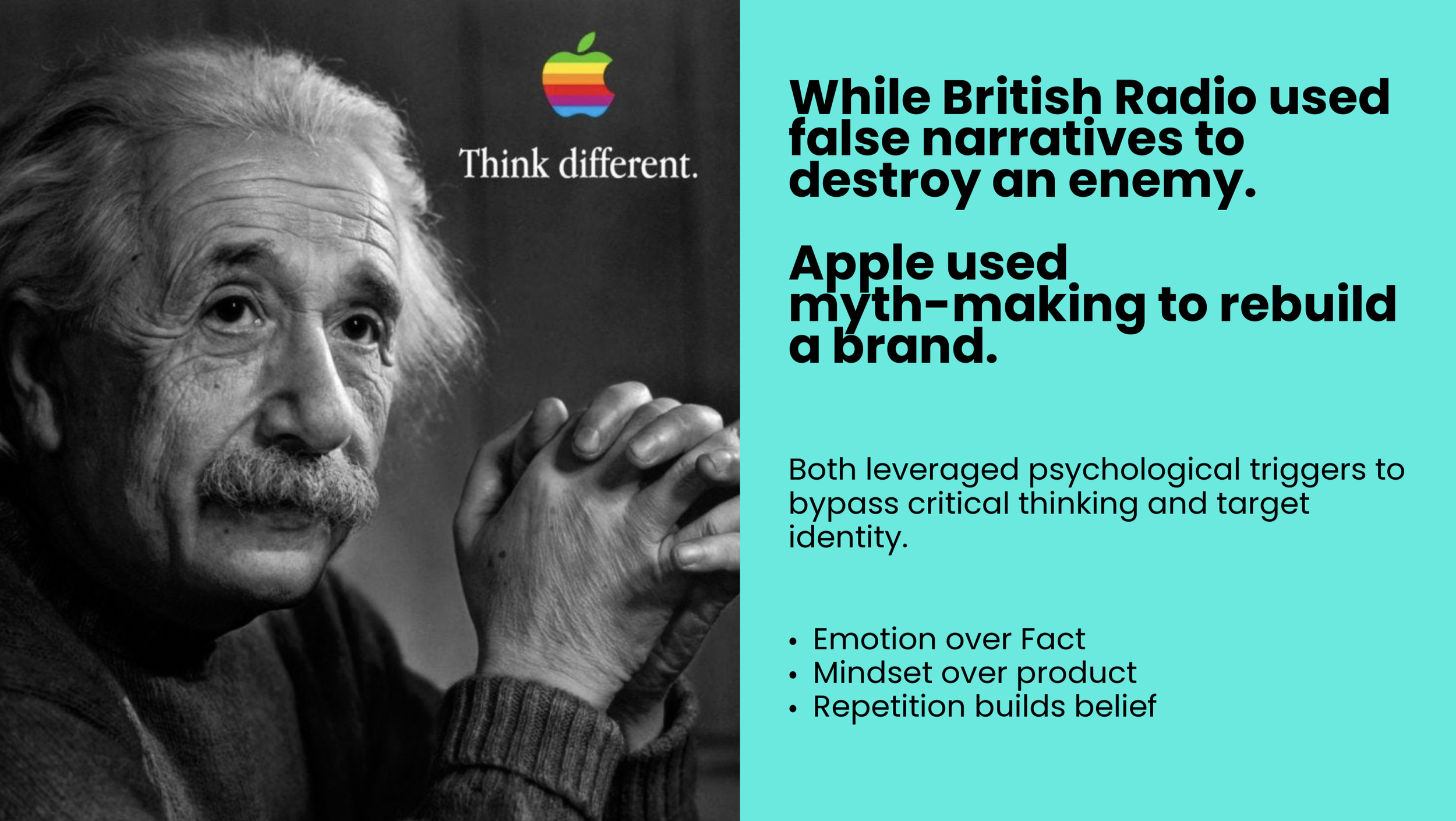 Black and white image of Albert Einstein with hands clasped. TRIPLE AXEL MEDIA LITERACY flowers, green leaves, and ferns in shoes with the text 'The Language of Flowers' above.