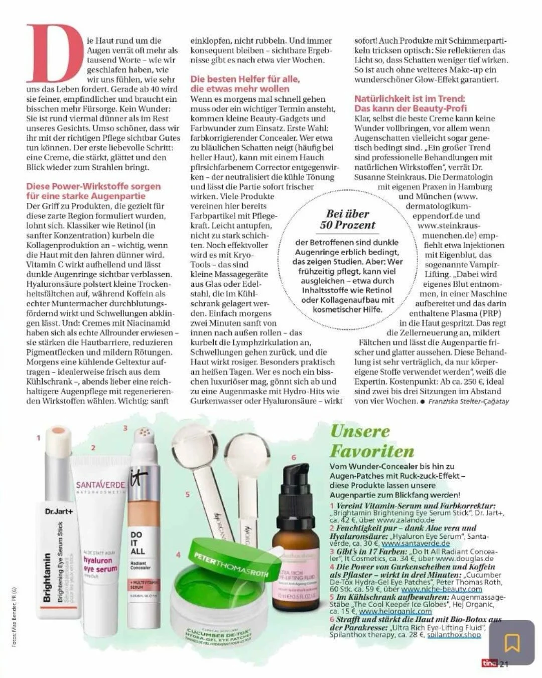 🇩🇪 German Press Love: Recent Highlights from Top Publications ✨
Our brands continue to shine across Europe’s top publications, with recent standout coverage in the German media landscape.
@peterthomasrothofficial secured impressive visibili