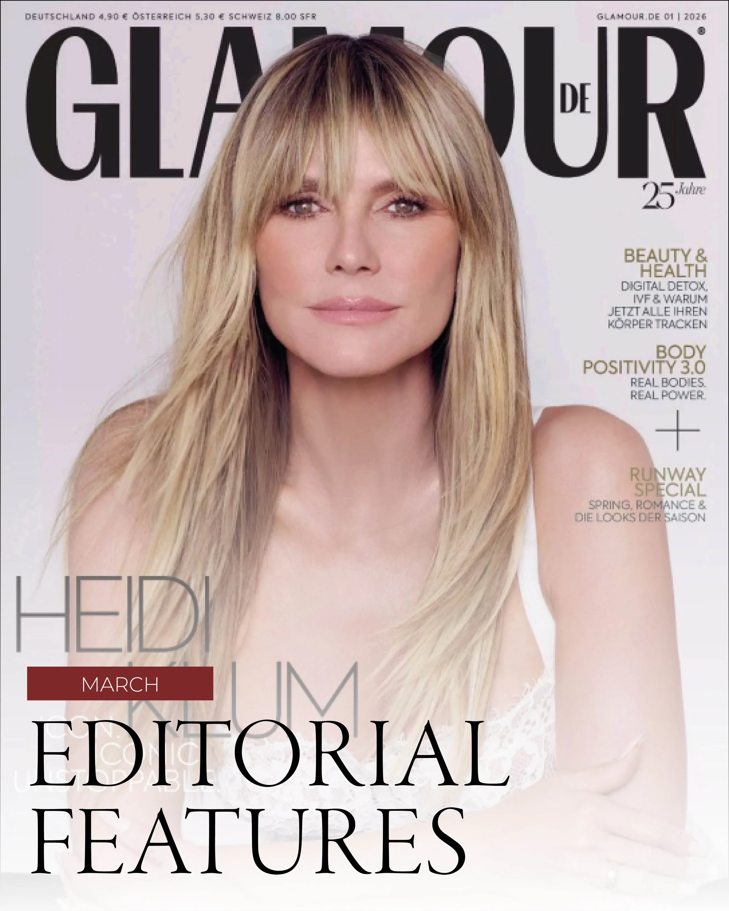 Editorial Features: March