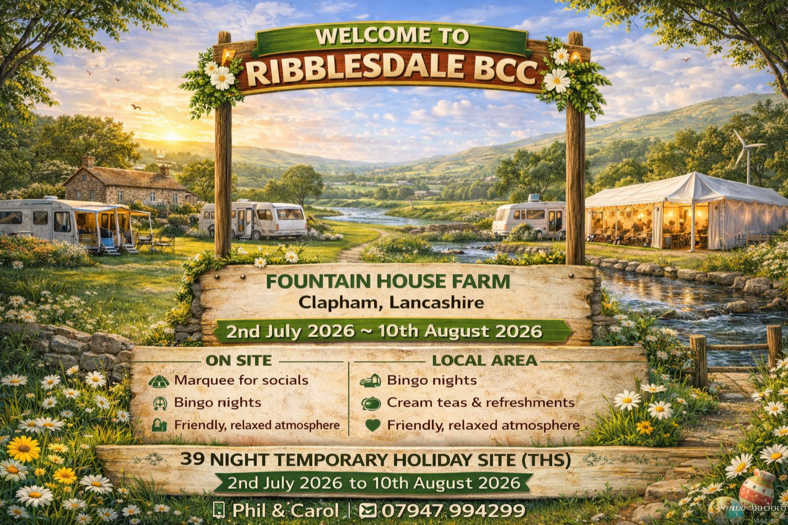 Fountain House Farm, Clapham.